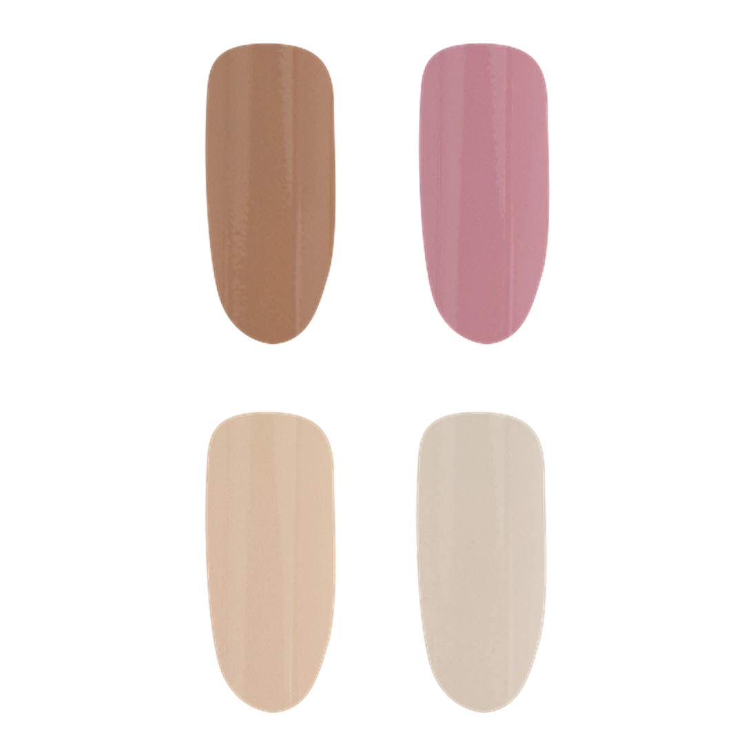 Colorful collection NUDE GEL SERIES "B" 4pz de 12ml c/u