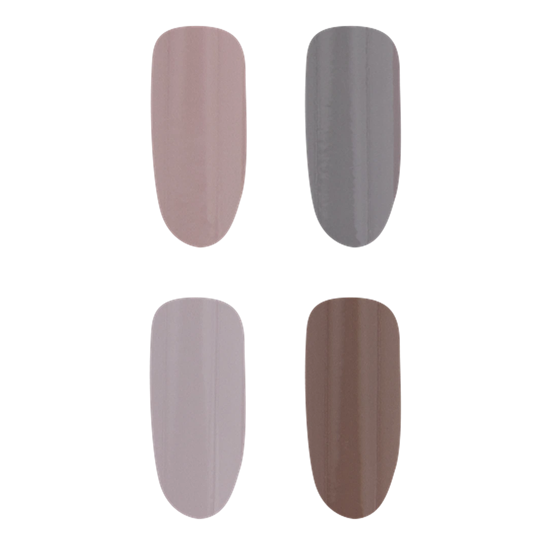Colorful collection NUDE GEL SERIES "C" 4pz de 12ml c/u