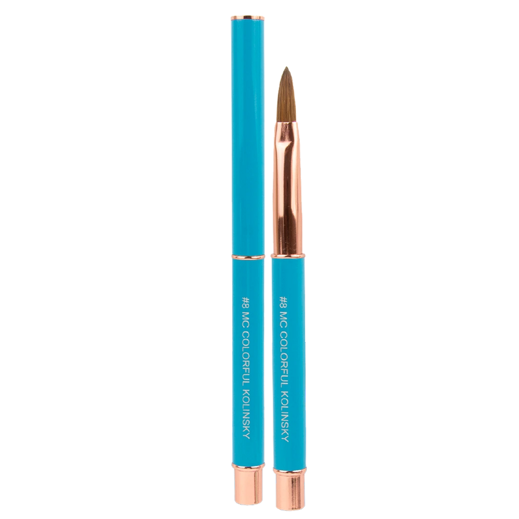 Colorful pincel acrilico #8 Ocean Blue