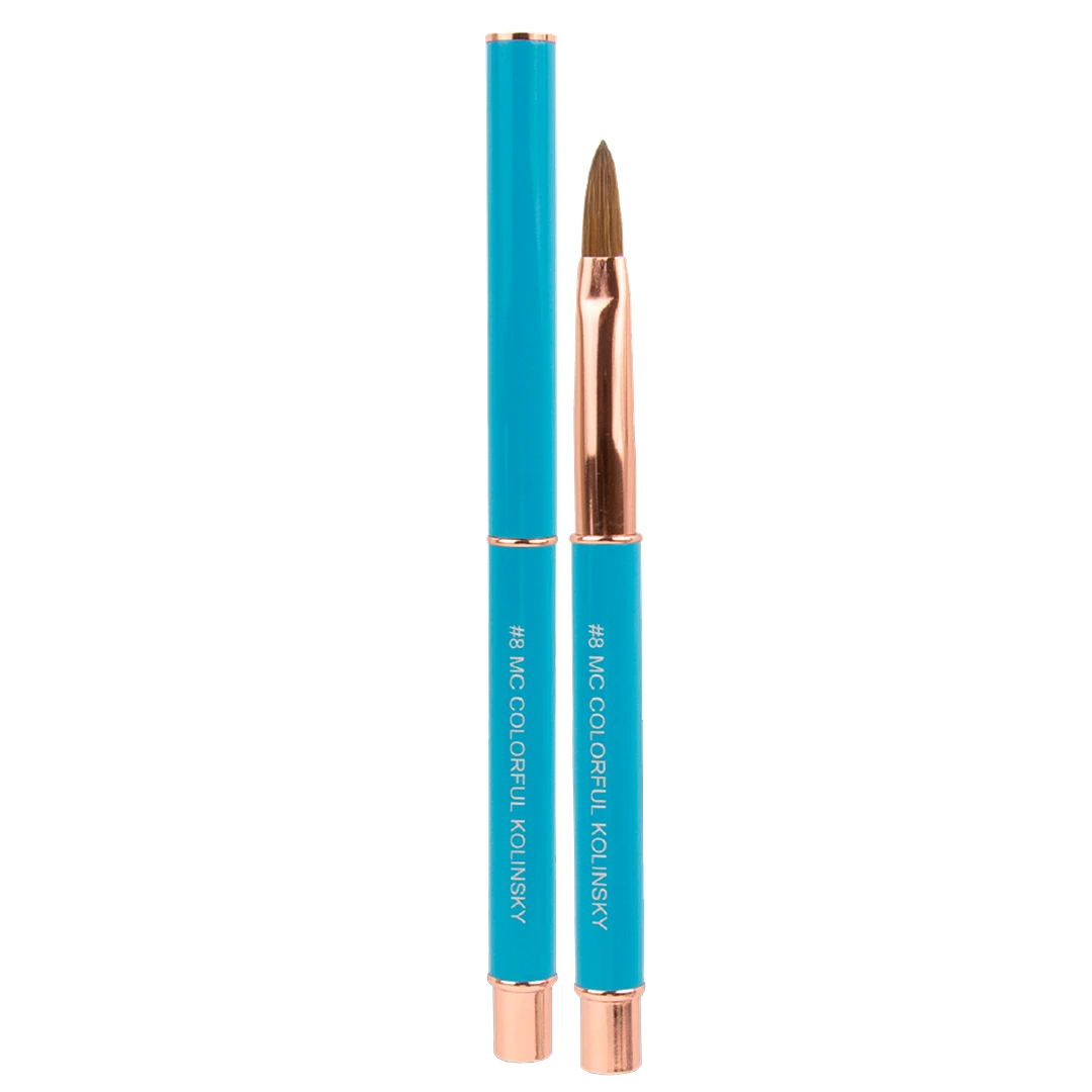 Colorful pincel acrilico #8 Ocean Blue