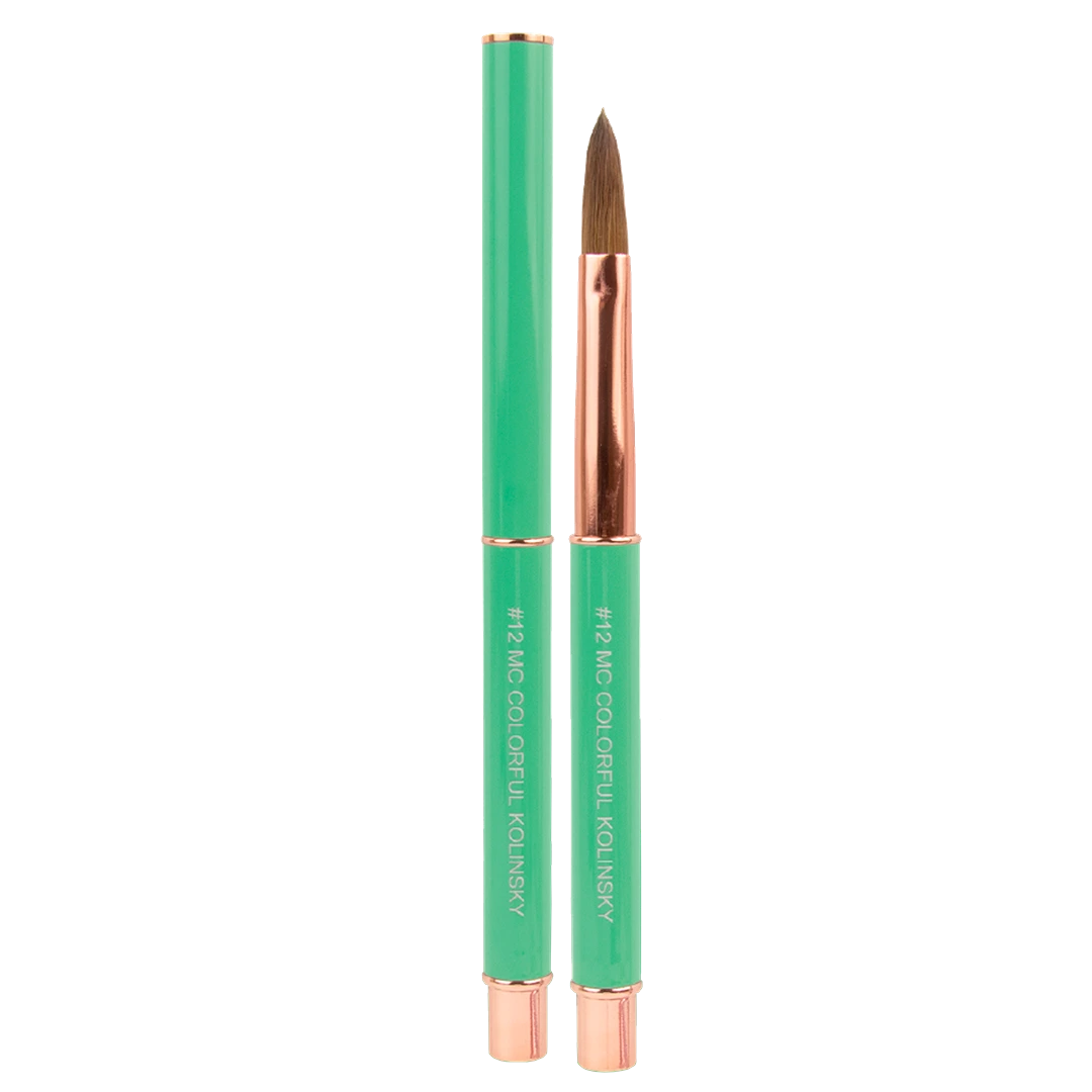 Colorful pincel acrilico #12 Green Life
