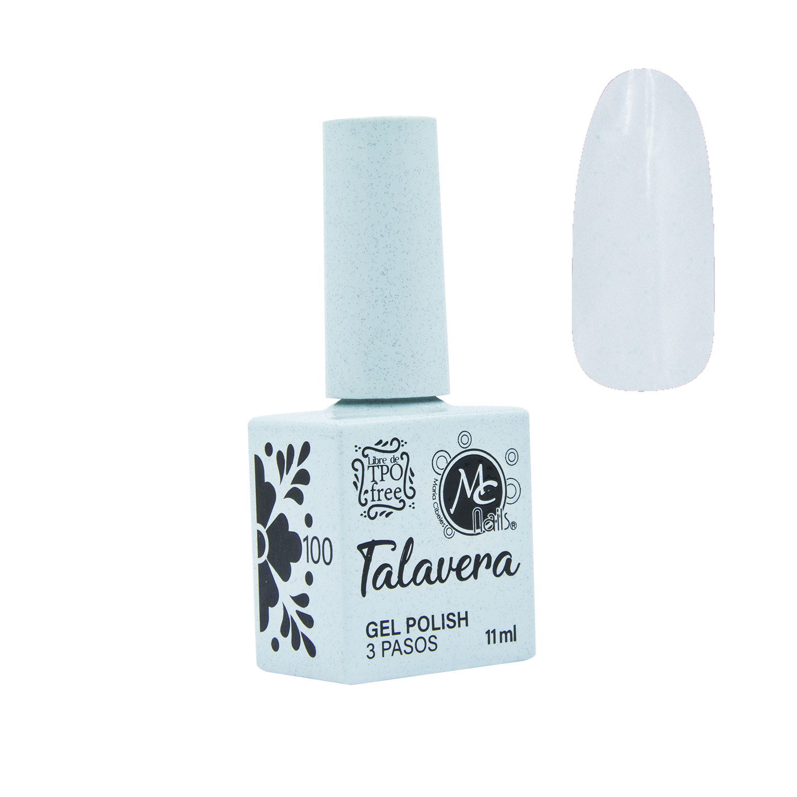 MC nails Talavera GEL POLISH 3 pasos 11ml #100