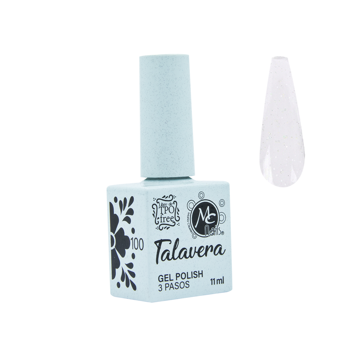 MC nails Talavera GEL POLISH 3 pasos 11ml #100