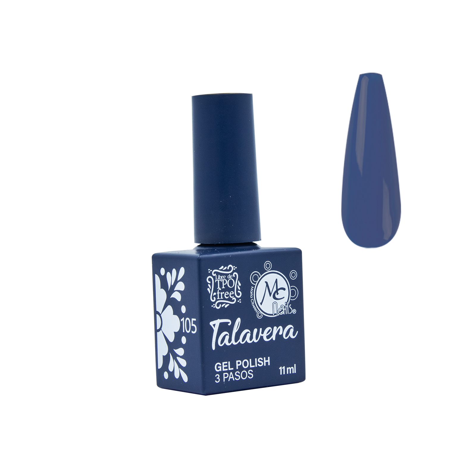 MC nails Talavera GEL POLISH 3 pasos 11ml #105