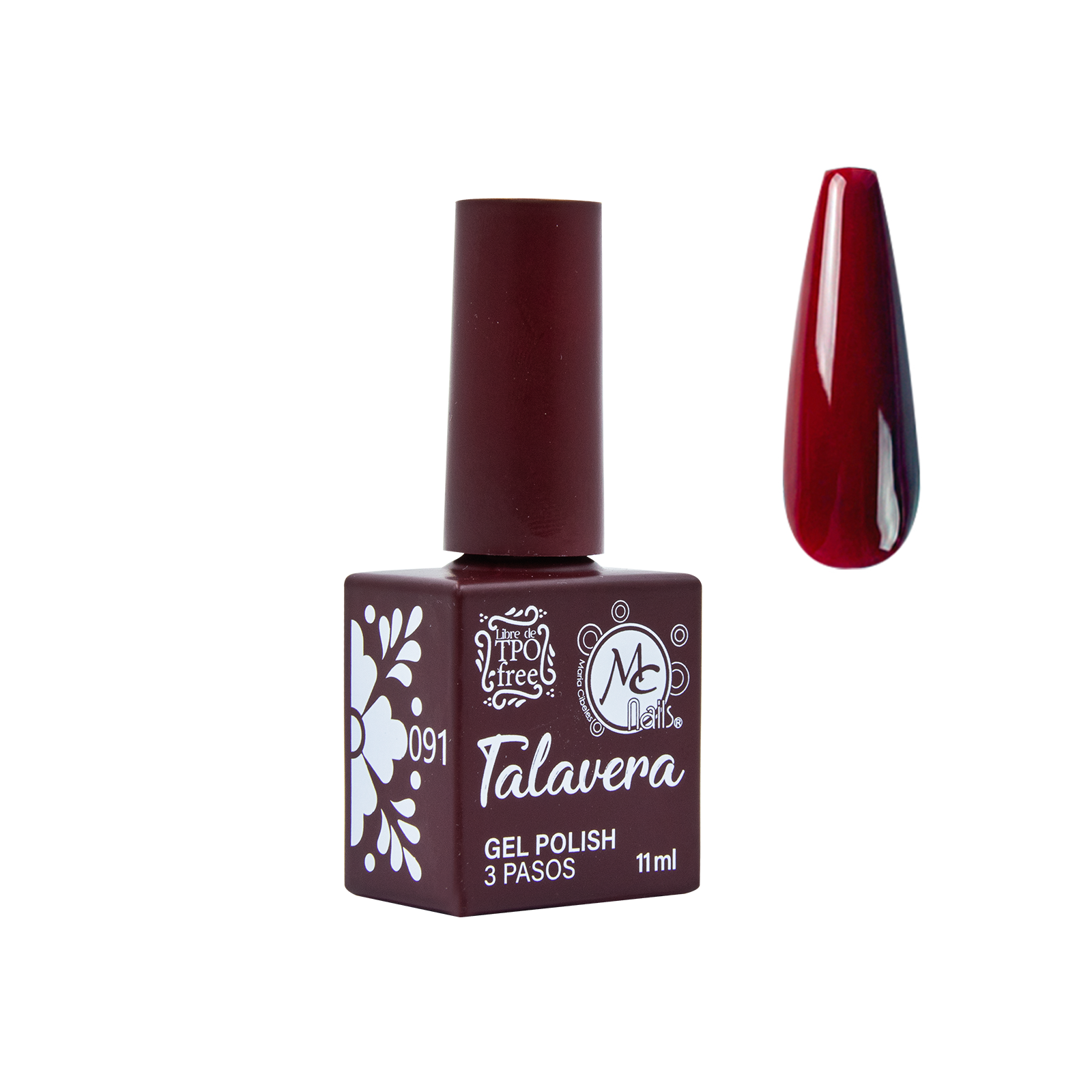 MC nails Talavera GEL POLISH 3 pasos 11ml #91