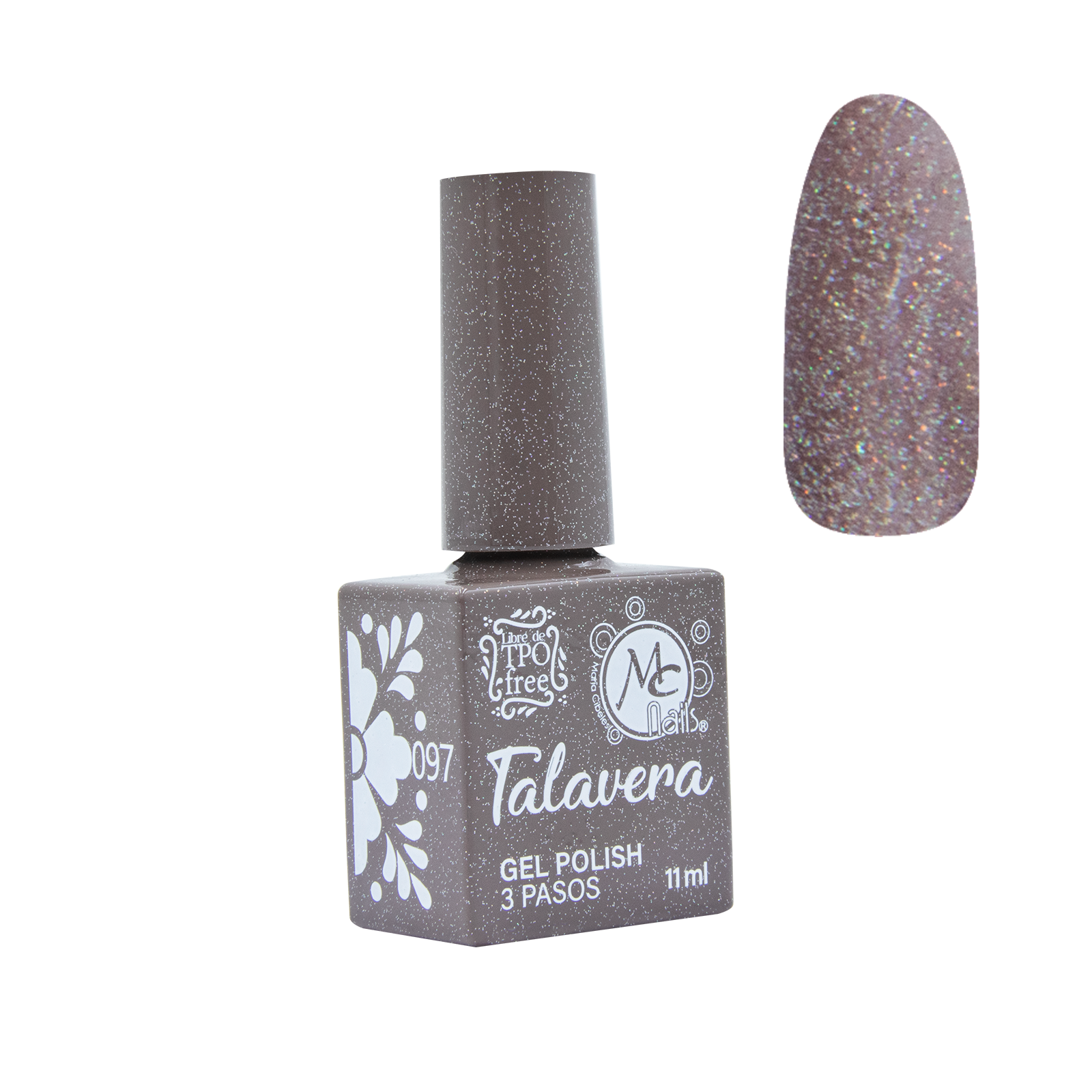 MC nails Talavera GEL POLISH 3 pasos 11ml #97