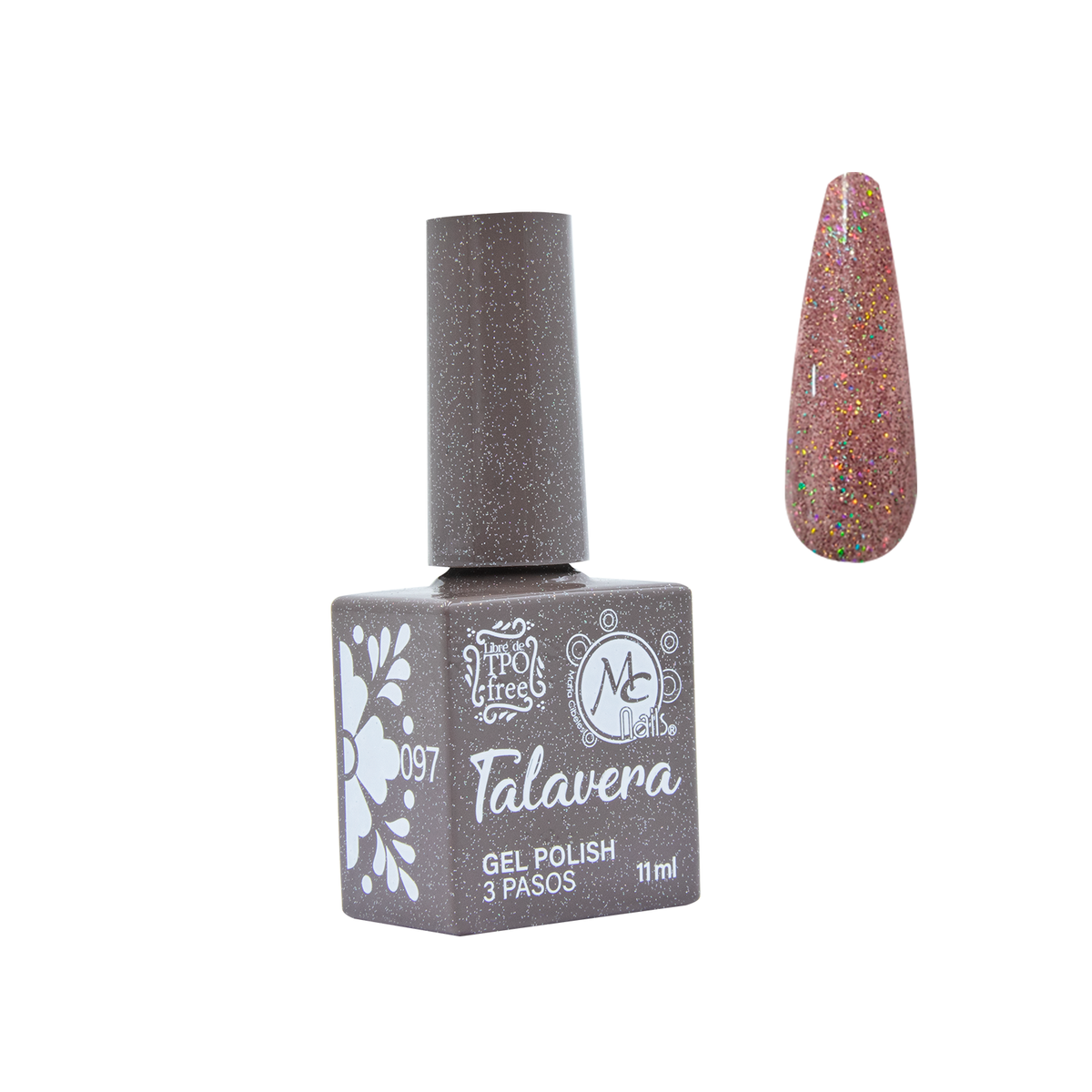MC nails Talavera GEL POLISH 3 pasos 11ml #97