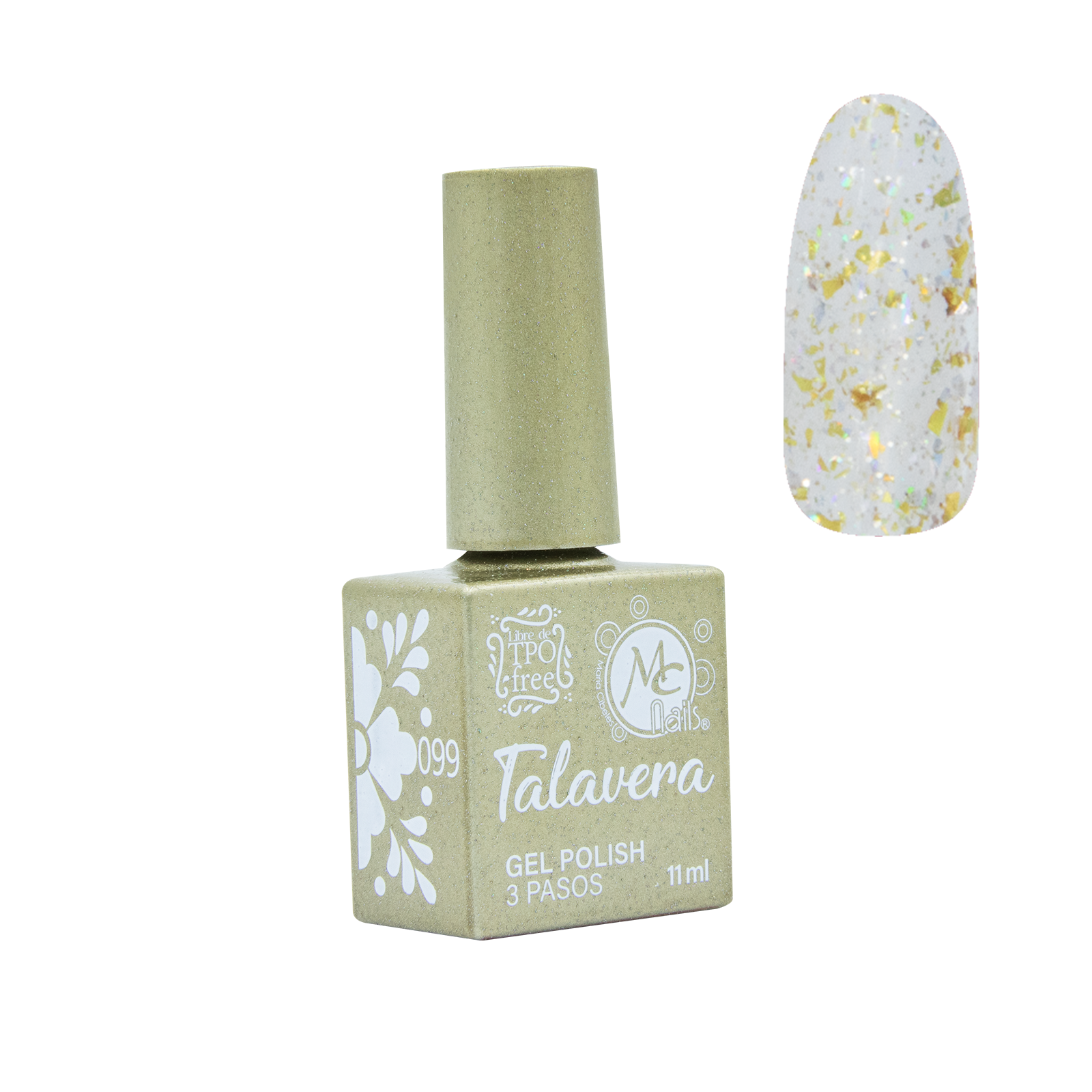 MC nails Talavera GEL POLISH 3 pasos 11ml #99